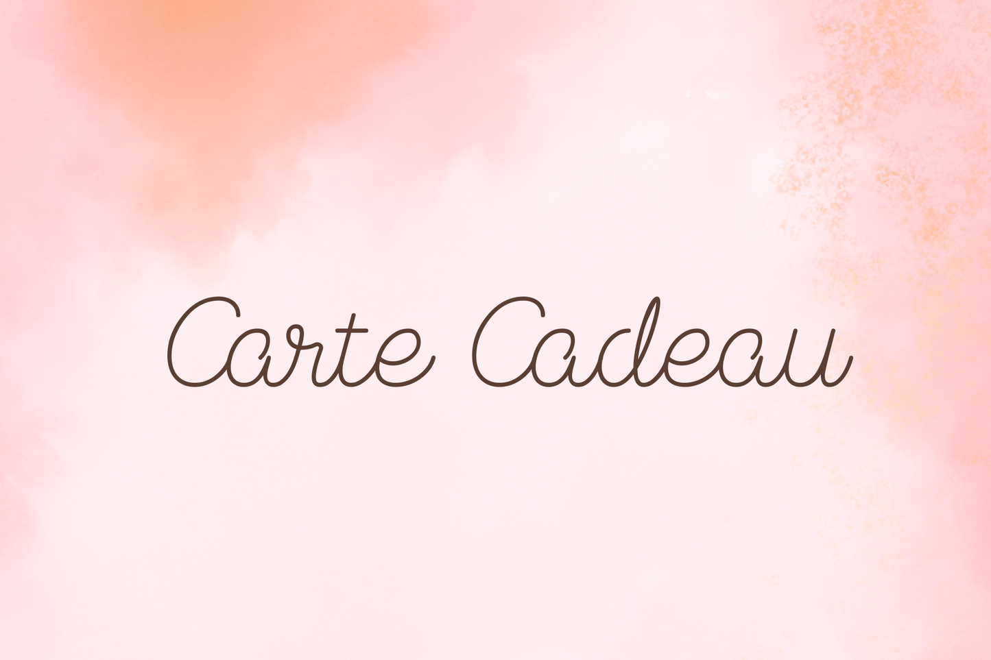 Carte cadeau